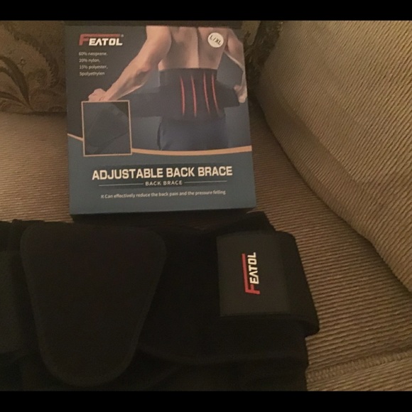 Adjustable back brace - Picture 2 of 8